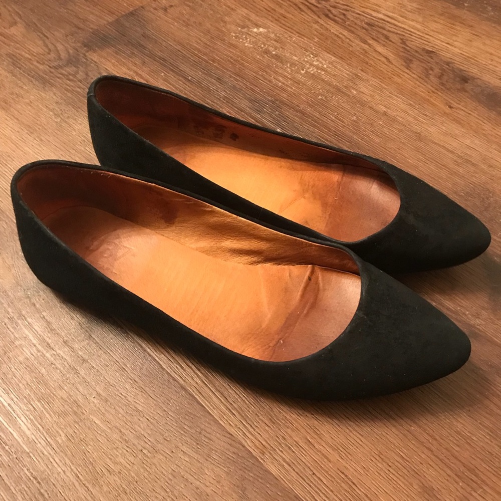 Madewell Suede City Slicker Flats